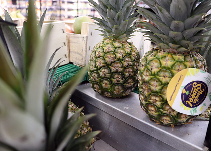 Un large choix de fruits et légumes dans notre magasin